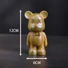 Estatueta de Urso Violento Esculpida em Sândalo Verde, Escultura em Madeira Maciça, Decoração Personalizada para Sala de Estar de Casa, Brinquedo Colecionável, Ornamento de Mão