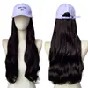 Peruca europeia e americana transfronteiriça para mulheres, penteado cacheado longo 99J, uso diário, touca integrada, peruca ondulada grande