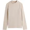 Camiseta Térmica Personalizada para Mujer, Nuevo Estilo Otoño e Invierno, Camiseta de Manga Larga de Alta Gama para Mujer, Capa Interior de Cachemira Sintética, Corte Ajustado, Sudadera Cálida