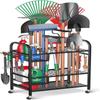 Estante de Almacenamiento para Herramientas de Jardín con Ruedas Caja de Almacenamiento para Herramientas Eléctricas Organizador Soporte para Herramientas Estante de Almacenamiento