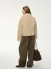 Nueva Colección Otoño/Invierno 2026: Abrigo de Piel Sintética Suave y Delicado para Mujer, con Cuello de Solapa y Diseño de Botonadura Única