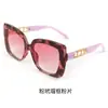 Nuevas gafas de sol cuadradas de estilo retro europeo y americano para influencers femeninas, gafas de montura grande modernas y versátiles, gafas anti luz azul al por mayor
