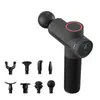 Pistola de Massagem Fascial Transfronteiriça Pistola de Massagem Relaxamento Muscular Massajador Fitness Multifuncional de Grau Profissional Pistola de Massagem para Pescoço para Homens e Mulheres