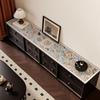 Tapete Protector de Encimera para Mueble de TV Lujo Ligero de Alta Gama Mantel para Mesa de Centro Impermeable y a Prueba de Aceite Cuero Tapete para Mesa de Comedor y Aparador
