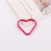 Mosquetón de Resorte de Corazón Pintado de Colores DIY Hecho a Mano Casero Hebilla para Equipaje Llavero Material para Joyería Accesorios