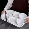 Conjunto criativo de tigelas pequenas de melamina para uso comercial, adequado para refeitórios escolares, tigelas de macarrão, pratos de arroz frito, restaurantes de fast food, tigelas de arroz e tigelas de sopa.