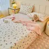 Nueva Tipo a Cubre Cama de Terciopelo de Algodón para Bebé con Algodón y Terciopelo por un Lado, Algodón Puro y Terciopelo de Leche por un Lado, Cubre Cama Individual Disponible por Ambos Lados