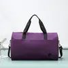 Separación Húmedo y Seco Bolsa de Viaje Ligera Bolso de Mano con Correa para el Hombro Gran Capacidad Bolsa de Equipaje Sencilla Bolsa de Gimnasio Multifuncional Repelente al Agua