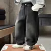 Jeans Rectos de Otoño para Niños 2026 Nuevo Estilo Pantalones Largos Geniales para Niños Pequeños Pantalones Versátiles de Primavera y Otoño para Niños