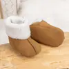 Botas de Invierno para Bebés de Comercio Exterior para Bebés de 0 a 1 Año, Botas de Algodón Engrosado, Zapatos Cálidos y Antideslizantes para Niños Pequeños