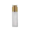 Frasco de Loção Fosco Transfronteiriço Tipo Pump Protetor Solar Líquido Base de Maquiagem Produto para Cuidados com a Pele Frasco com Bomba Spray Névoa Fina Frasco de Vidro para Hidratação