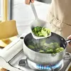 Juego de 7 Utensilios de Cocina de Silicona con Soporte de Almacenamiento, Espátula y Cuchara Antiadherentes de Grado Alimenticio, Herramientas de Cocina para el Hogar