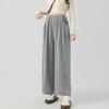 Pantalones de Maternidad Primavera y Otoño Nueva Moda Ropa Exterior Cordón Sin Soporte Petites Pantalones de Pierna Ancha Pantalones Largos Pantalones Casuales de Maternidad