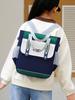 Bolsa de Tutoria para Aluno do Ensino Fundamental Bolsa Escolar para Aula de Treinamento Infantil Lona Impermeável Bolsa de Tutoria Logotipo Personalizado Feito Sob Medida Impresso