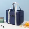 Lonchera Portátil Bolsa Térmica con Papel de Aluminio Engrosado, Lonchera de Gran Capacidad para Oficinistas y Estudiantes, Bolsa para Llevar Comidas Diarias, Bolsa Bento Impermeable