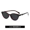 Venta directa de fábrica gafas de sol de ojo de gato con lazo moda retro europeas y americanas personalizadas protección UV gafas de sol polarizadas TR