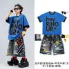 Roupas da moda infantil para dança de rua estilo hip-hop roupas hip-hop legais e estilosas para meninos e meninas para apresentações de rua infantil