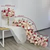 Bolas de Flores Artificiales de Rosa Transfronterizas, Arreglos Florales para Mesas de Boda, Mesas de Firma, Decoraciones de Flores Artificiales para Eventos de Hotel y Centro Comercial