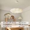Lámpara de salón fengyunduo crema lámpara de calabaza moderna minimalista lámpara de techo acogedora para estudio dormitorio lámparas Guangdong Zhongshan