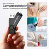 Pen drive USB de pequena capacidade 1GB/2GB, pen drive USB com clipe giratório 512MB/256MB, pen drive para licitação, gravação de logotipo, pode copiar música