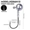 Color Nude Anzuelo para Pesca de Fondo Micro Anzuelo de Cabeza Jig 3g 5g 7g 10g Aparejo Drop Shot Anzuelo para Señuelo Blando