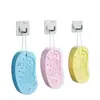 Esponja Depuradora de Baño, Toalla de Baño con Forma de Luna, Esponja Exfoliante, Toalla de Baño Removedora de Suciedad, Esponja de Baño, Toalla de Baño