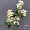 Arranjo de Chão com Flores Artificiais Cor de Champanhe, Rosa de Casamento, Hortênsia, Material de Flores para Corredor de Teto, Arranjo de Decoração para Auditório
