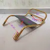 Pedal de Pie de Acero Inoxidable Almohadilla para Pie Accesorios para Silla de Belleza Peluquería Pedal de Pie para Silla de Barbería Silla de Corte de Cabello Pedal de Pie Integrado Dorado Plateado con