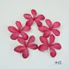 Flor Orquídea Flamejante Artificial Bauhinia Fotografia na Praia Fantasia Flor de Cabeça Headdress Étnico Artesanal Produção