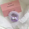 Elástico de Borracha Infantil Kuromi Fofo Alta Elasticidade Sanrio Não Machuca o Cabelo Faixa de Cabeça para Bebê Faixa de Cabelo Corda Colorida