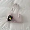 Shuai Mijia 2026 Primavera Nueva Moda Bolso de Hombro Único para Mujer con Cremallera en la Axila de Superficie Suave, Bolso de Mano de Alto Valor