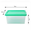 Caja Transparente de Polipropileno para Conservar Fresco, Sellada y a Prueba de Olores, Caja de Almacenamiento de Frutas y Alimentos, Caja de Almacenamiento en Refrigerador para Conservar Fresco