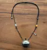 Cadena de Suéter con Colgante de Sándalo, Diseño Moderno y Sencillo, Collar Largo con Colgante de Madera Maciza para Mujer, Exclusivamente para Venta al por Mayor Transfronteriza en Europa y América