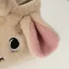 Bolso de Mano de Peluche de Dibujos Animados Bolso de Peluche de Hombro Único Cruzado de Nicho para Niñas Bolso de Peluche Súper Lindo Bolso de Hombro para Viajes