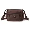 Bolsa Nova Versátil para Mulheres, Pequena, Multicompartimento, Bolsa Transversal Casual, Simples, Grande Capacidade, Tecido de Nylon, Bolsa de Ombro Única para o Dia a Dia