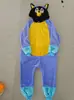Pijama de Franela para Hombre y Mujer Kulomi Ao Bing Sonic Animal de Dibujos Animados para Otoño e Invierno