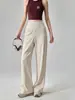 Pantalones de Yoga de Pierna Ancha Ligeros para Primavera/Verano con Sensación de Segunda Piel, Cintura Alta, Control de Abdomen, Elásticos, Secado Rápido, Transpirables, Versátiles para Mujer, Pantalones Casuales de Fitness