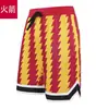 Lote directo de fábrica 2024, nuevos pantalones cortos de baloncesto de malla grande estadounidenses, pantalones cortos de quinta capa, pantalones deportivos de playa