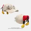 Gorra de Béisbol con Dibujo de Trasero Lindo para Mujer Verano 2025 Versátil Adelgazante Facial Viaje Foto Sombrilla Protección Solar Gorra de Pico