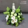 Arreglos Florales de Boda Estilo Bosque, Macetas Colgantes, Flores de Seda, Decoraciones de Pasillo, Decoraciones para la Ceremonia de Entrega del Coche de Boda, Escaparates, Plantas Verdes