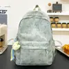 Mochila estampada con nuevo diseño de bambú y tinta estilo chino, elegante y refinada, adecuada para estudiantes y parejas, para clases, salidas y excursiones de primavera