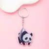 Llavero de batalla Manshu periférico de anime caricatura lindo colgante acrílico mochila adornos mochila regalo mayoreo