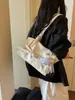 Bolsa Casual de Grande Capacidade para Mulheres 2026 Novo Estilo Bolsa de Ombro/Axila de Alta Qualidade Bolsa Tote de Mão Estilo Relaxado