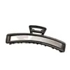 Pinza de Tiburón Metálica Rectangular Grande Transfronteriza Pinza para el Cabello Coreana Simple Elegante Accesorio para el Cabello para la Parte Posterior de la Cabeza