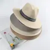 Sombrero para hombre protección solar sombrero para el sol verano nueva moda sombrero fresco sombrero de paja para mediana edad y ancianos sombrero de copa sombrero de pescador venta al por mayor