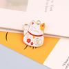 Novo Gato Sortudo Bonito Carpa Gota de Óleo Liga Pequeno Pingente DIY Carro Jóias Colar Pulseira Jóias Acessórios