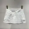 Falda Versátil de Color Sólido Nueva para Primavera y Verano, Falda de Línea A Casual, Pantalones Cortos Deportivos Anti-Exposición para Mujer