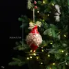 Decoraciones navideñas transfronterizas: bolas de cristal blancas de alta gama estilo francés, encaje de tira de hielo y bolas de cristal pintadas para arreglos de árbol de Navidad