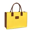 Bolsa de feltro da fábrica de origem com logotipo personalizado, grande capacidade, espessa, bolsa de compras ecológica, personalização de sacola para presente corporativo