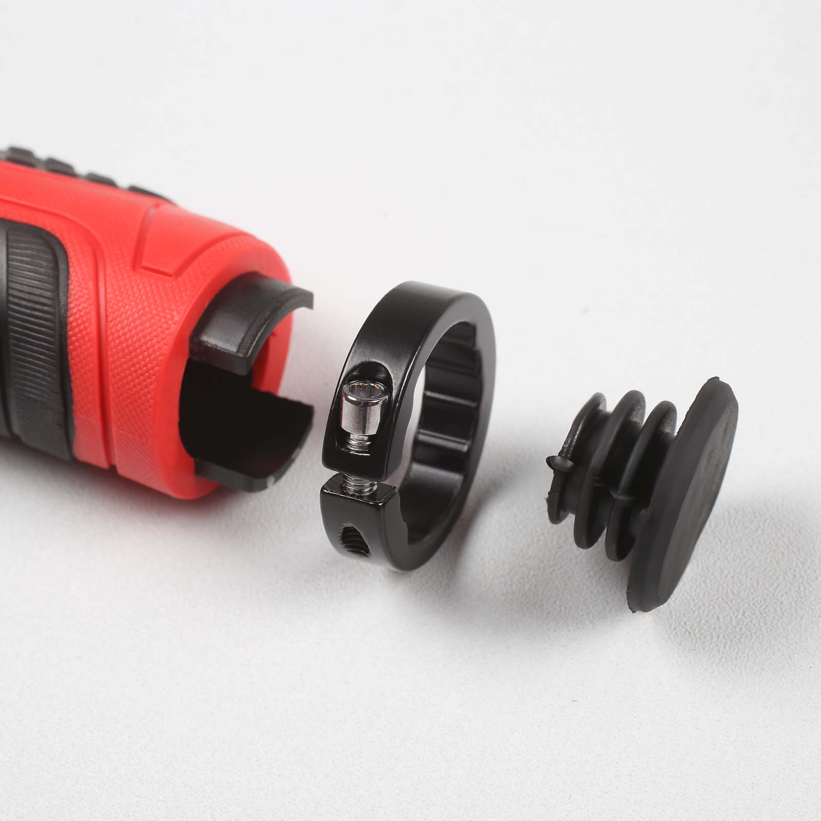 Bicycle Handlebar Grips MTB Road Bike Double Lock Rubber Grips 131*32*44mm Shock-absorbing Cycling Handle Ergonomic Handle Bar